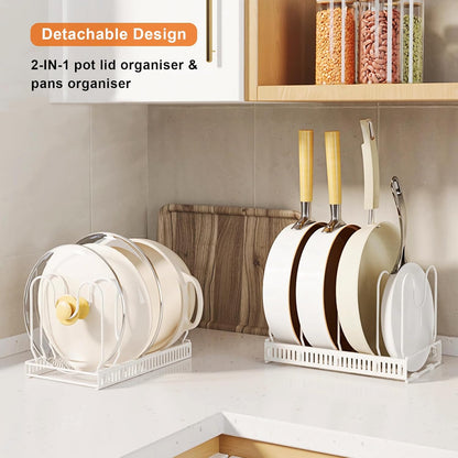 Expandable Pan & Lid Organiser