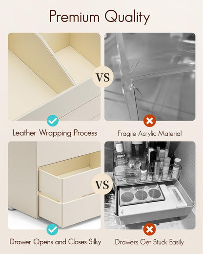 Makeup Organiser with Drawers for Cosmetics & Skincare