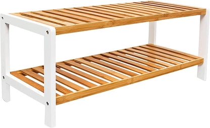 Bamboo Shoe Rack for Home Organisation